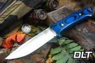 Bark River Red Flag MagnaCut Blue & Black G-10