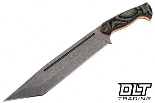 WTG Tanto X - Type B - Jungle Camo G-10 - Dark Washed K329 Blade
