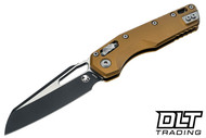 Microtech 210-1TA MSI - Tan Handle - Two Tone Blade