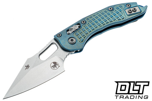 Microtech 169RL-10FRMS6 Stitch S/E Ram-Lok - Ice Blue Frag