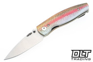 Three Rivers Manufacturing Neutron 2 20CV - Linerlock - 3D Rainbow Trout G-10