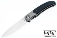 Trevor Burger Custom Knives Urban - Titanium Bolster - Black Synthetic Handle
