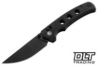 Civivi Knives Noctis C24020C-1 - Black G-10 - Black Stonewashed Nitro-V Blade