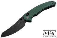 Civivi Knives Sixgill C24050-3 - Green Canvas Micarta - Black Stonewashed Nitro-V Blade