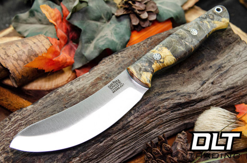 Bark River Fox River EXT-1 Skinner MagnaCut Mustard & Gray Maple