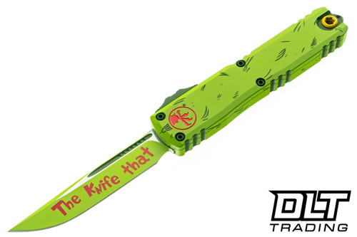 の*み様 Techtuit 電子レンジ グリーン 【値下げ不可❌】 Microtech Ultratech ZBP Cerakote Green Single Edge 3.5