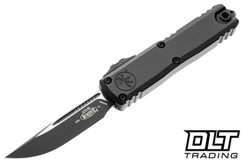 未使用 ● The Hand ● 4th edition Microtech 12314-1T UTX-85 Gen IV - Black Handle - Black Blade