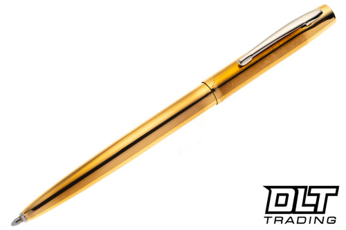 Fisher Space Pen Cap-O-Matic Pen - Raw Brass - DLT Trading