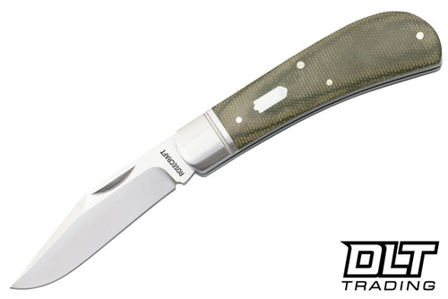 RoseCraft Blades Hatchie River Jack - Light Green Micarta - DLT
