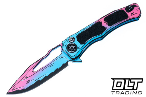 Heretic Wraith V4 Manual S/E MagnaCut Clip Point - Cotton Candy