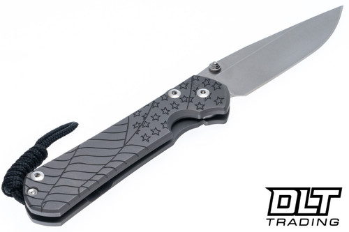Chris Reeve Large Sebenza 31 - Glass Bead Blasted - CGG Forever