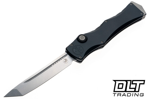 Microtech 1151-10MS1 Halo IV T/E - Black Handle - Stonewash Blade