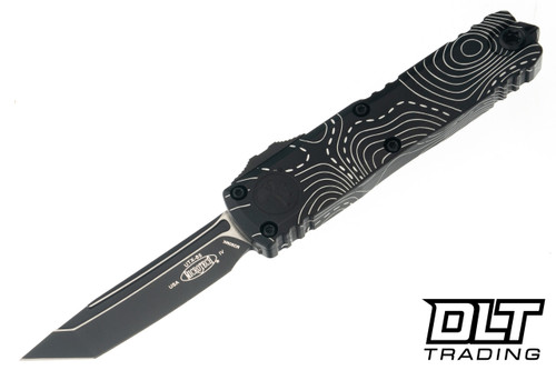 【みっつんは様】用ULTIMUS黒/ナチュラル 硬式84cm890ｇ Microtech UTX-85 Gen IV - Topographic Handle - Black Blade - 12334