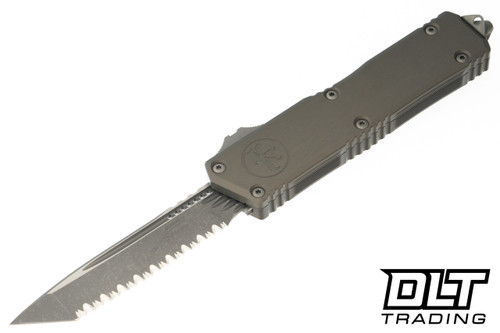 Microtech Scarab II Gen III - Natural Clear Handle - Apocalyptic