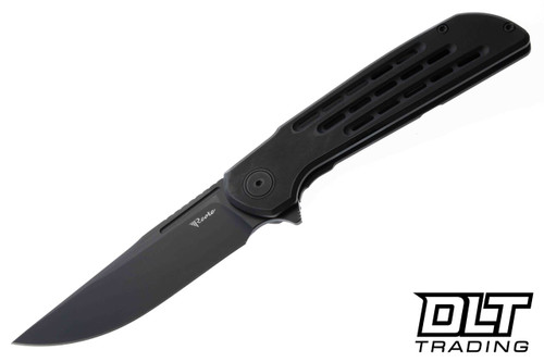 Reate Remedy - Black DLC Elmax Blade - Black PVD Titanium - DLT