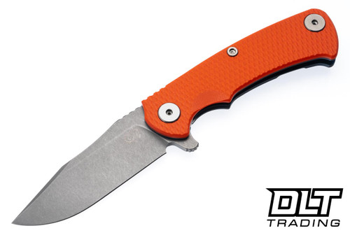 Hinderer Project X Clip Point S45VN - Battle Blue Anodized