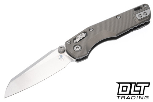 リップルフィッシャー Ultimo 82H Nano ウルティモ 美品 Microtech MSI Mini Ram-Lok - Natural Clear Fluted Handle