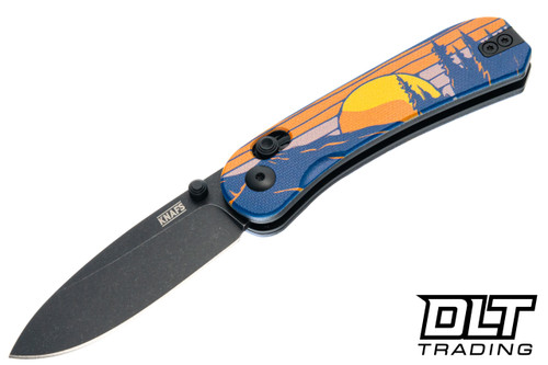 KNAFS Lander 3 - Timberline G-10 - Black Stonewash S35VN Blade