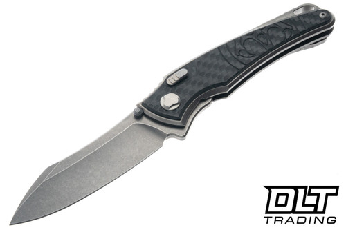 Hawk Talon - Titanium Handle - Carbon Fiber 3K Overlay - M390