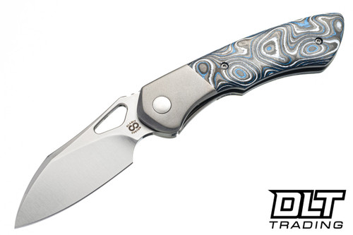 Olamic Cutlery WhipperSnapper Bolsterlock Wharnfoot - Satin Blade