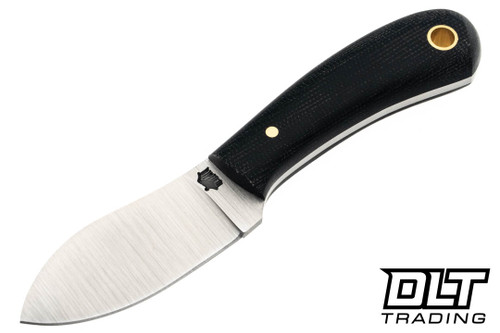 LT Wright | Lil MUK A2 - Flat Ground - Black Micarta