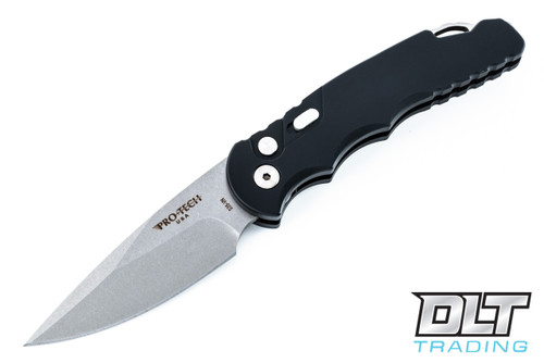 Pro-Tech Vero Synapse | MagnaCut Blue Micarta Pearl Button