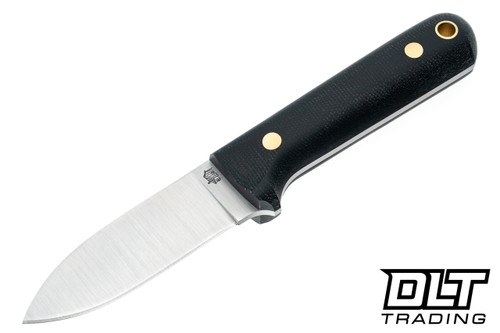 LT Wright Next Gen A2 - Flat Ground - Black Micarta - Matte Finish