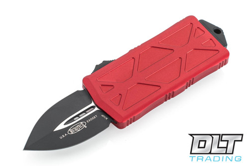 Microtech 157-1RD Exocet - Red Handle - Black Blade - DLT Trading