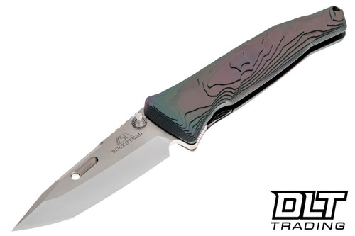 Rockstead SAI T-ZDP - Polished Blade - DLC Prism Titanium Handle