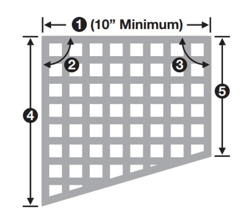 Custom Nylon Window Net Custom Nylon Window Net