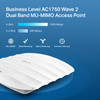 TP-Link EAP245 V3 | Omada AC1750 Gigabit Wireless Access Point | Business WiFi Solution w/ Mesh Support, Seamless Roaming & MU-MIMO | PoE Powered | SDN Integrated | Cloud Access & Omada App | White