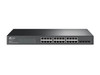 TP-Link 24 Port Gigabit Switch | Smart Managed Switch w/ 4 SFP Slots | Rackmount | Limited Lifetime Protection | Support L2/L3/L4 QoS, IGMP and Link Aggregation | IPv6 and Static Routing (T1600G-28TS)