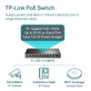 TP-Link TL-SG1210MPE | 8 Port Gigabit PoE Switch | Easy Smart Managed | 8 PoE+ Ports @123W, w/ 2 Uplink Gigabit Ports + 1 Combo SFP Slot | 3 Year Manufacturer Warranty | QoS, Vlan, IGMP & LAG