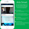 Arlo Pro - Wireless Home Security Camera System with Siren | Rechargeable, Night vision, Indoor/Outdoor, HD Video, 2-Way Audio, Wall Mount | Cloud Storage Included | 1 camera kit (VMS4130)