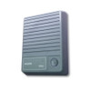 Valcom V-1074 Talkback Doorplate Surface Speaker- Gray