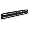 PATCH PANEL  BLANK  HD  48-PORT  2 RMS