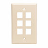 IC107F06AL 6 PORT FACE ALMOND