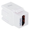 HDMI MODULAR CONNECTOR WHITE