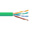 C6 500 UTP SLD CBL 23G 4P CMP  1K GREEN