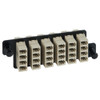 HD ADAPTER PANEL  6 QUAD LC 24F BEIGE MM