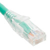 PATCH CORD CAT5e CLEAR BOOT 3  GREEN