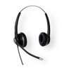 A100D Wired Binural Headset with QD RJ9