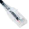PATCH CORD  CAT 6 SLIM CLEAR SR 10PK 1FT