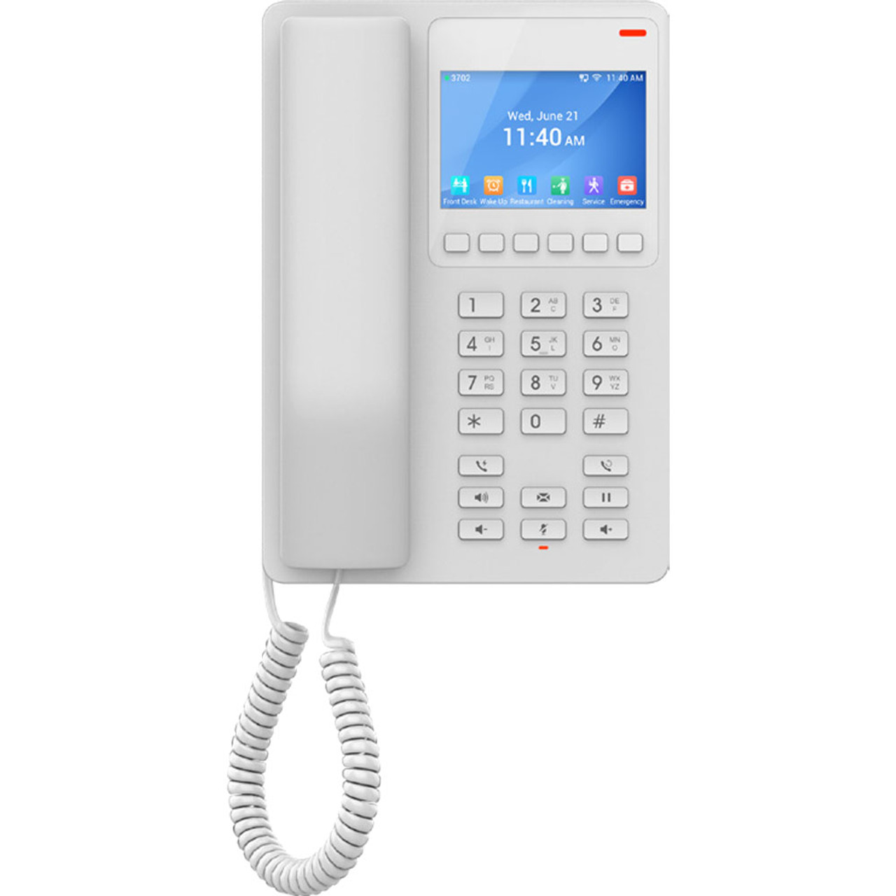 GS-GHP630W-Hotel Phone  Color LCD  Dual WiFi 6  WH