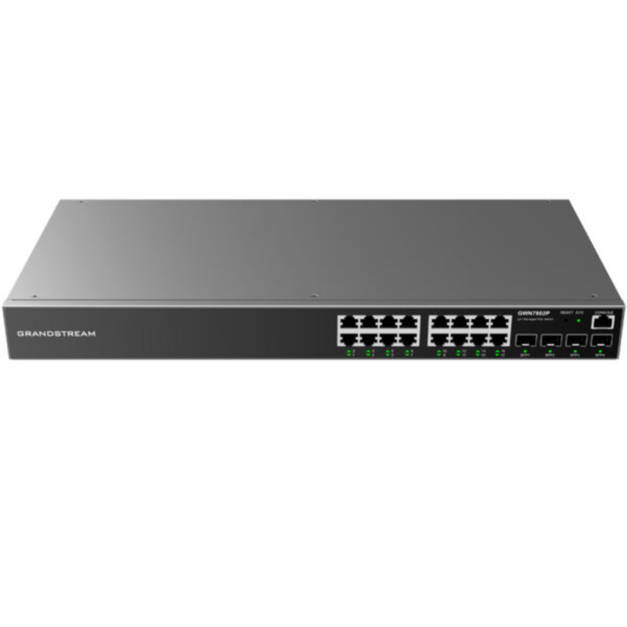 GS-GWN7802P-Enterprise Layer 2+Managed 16 port POE