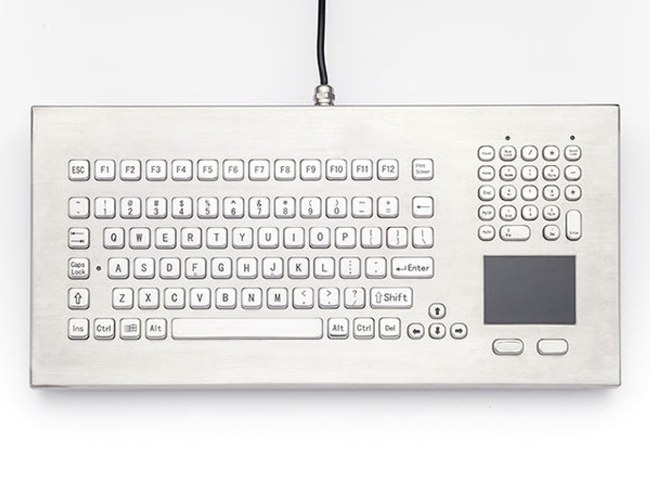 Ikey Stainless Steel Keyboard with Touchpad
SKU: DT-102-SS-USB Ikey Stainless Steel Keyboard with Touchpad
SKU: DT-102-SS-USB