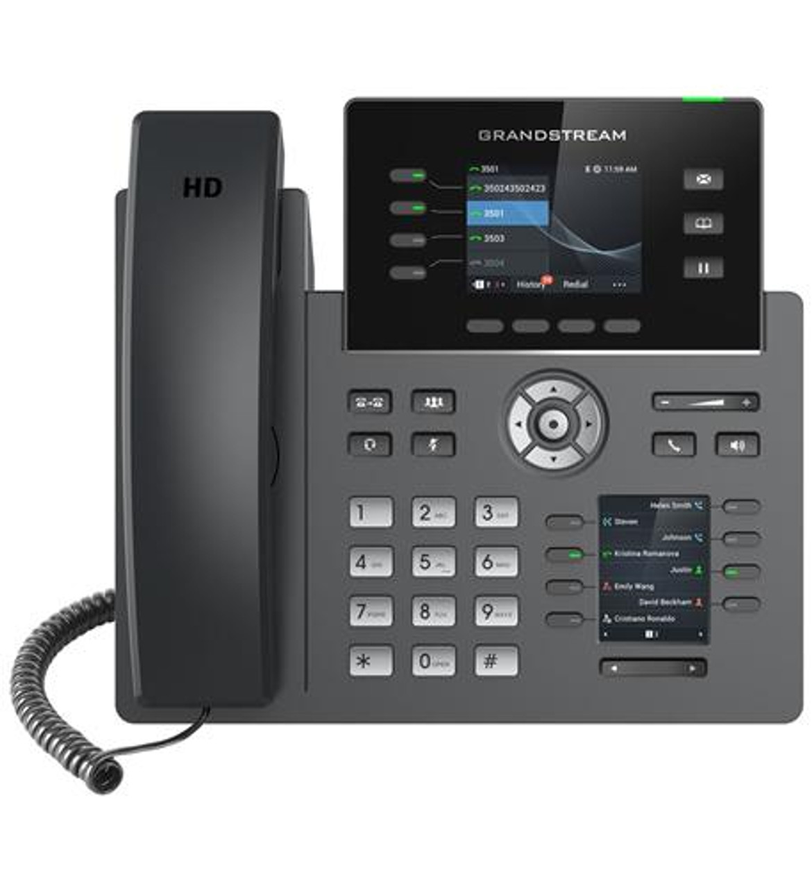 GRP2614 Carrier-Grade IP Phone POE Dual LCD