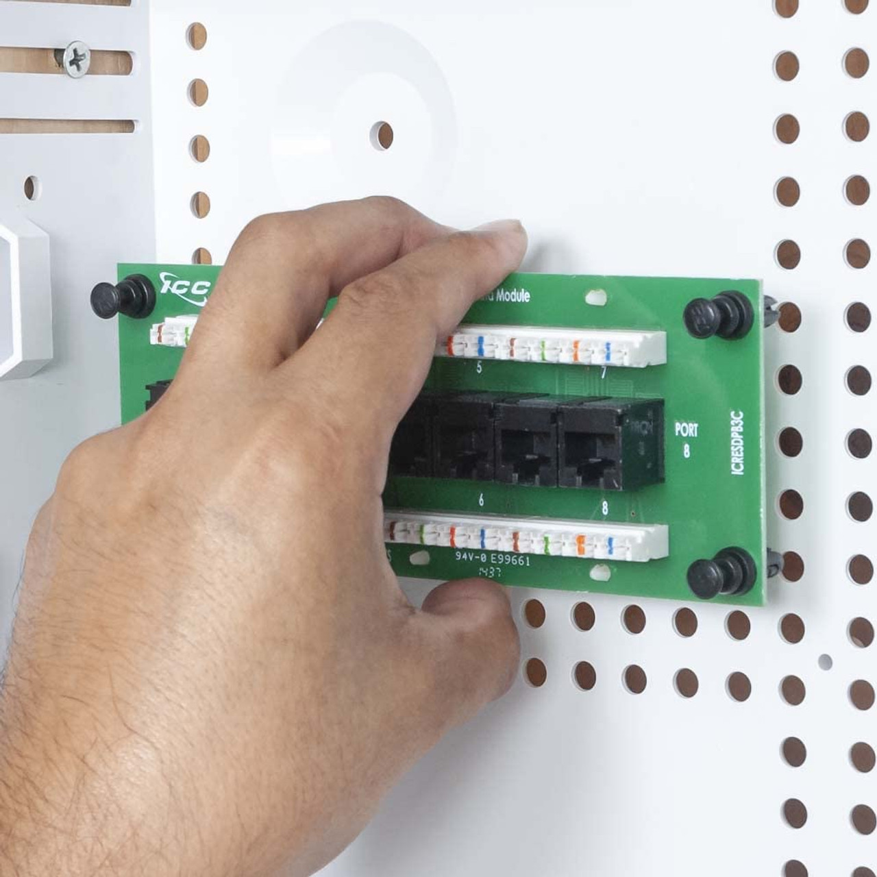 ICC Data Module CAT6 with 8 Ports