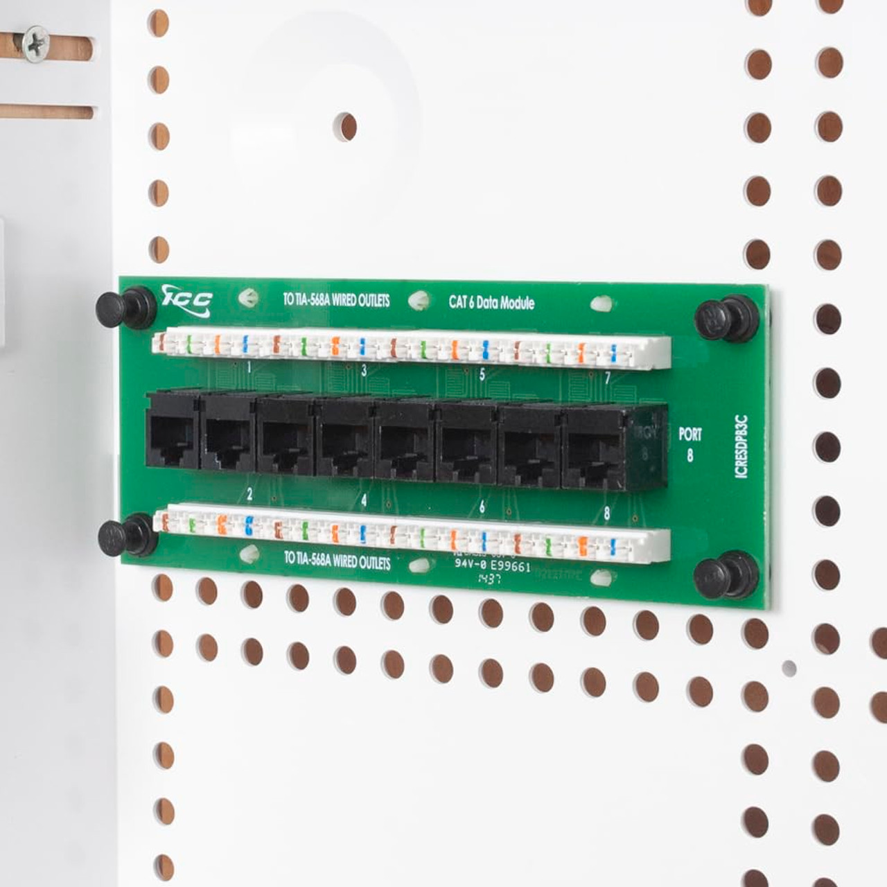 ICC Data Module CAT6 with 8 Ports