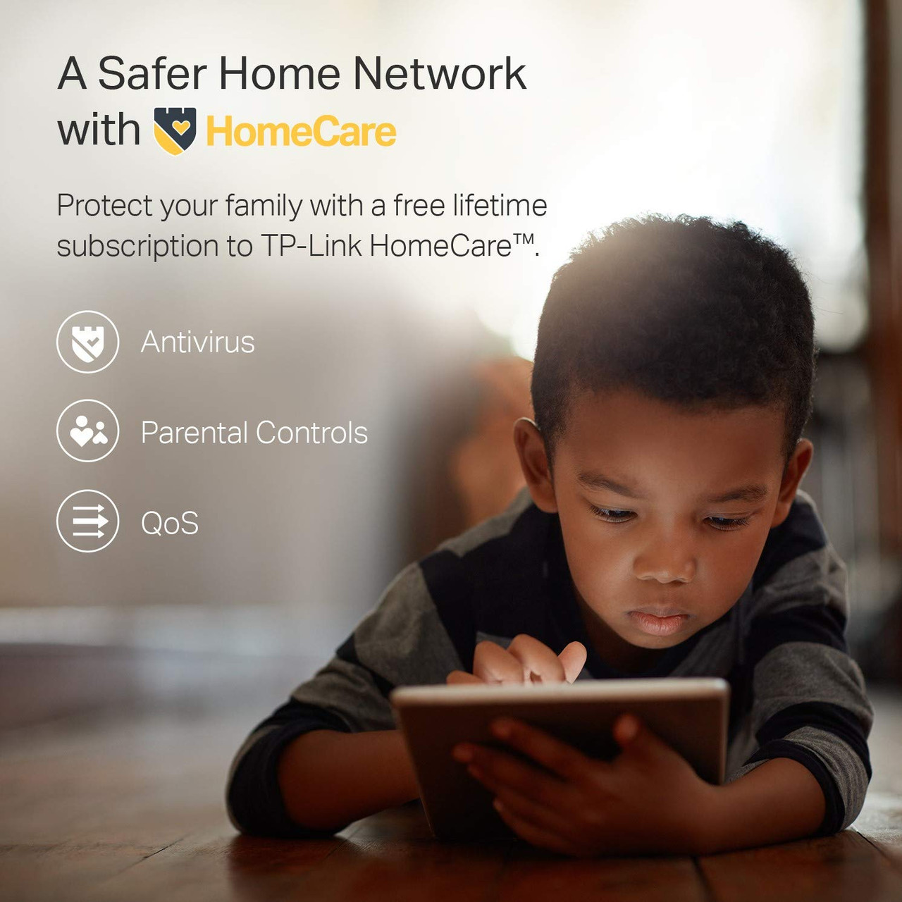 TP-Link Deco Mesh WiFi System(Deco M5) â€“Up to 5,500 sq. ft. Whole Home Coverage and 100+ Devices,WiFi Router/Extender Replacement, Anitivirus, 3-pack